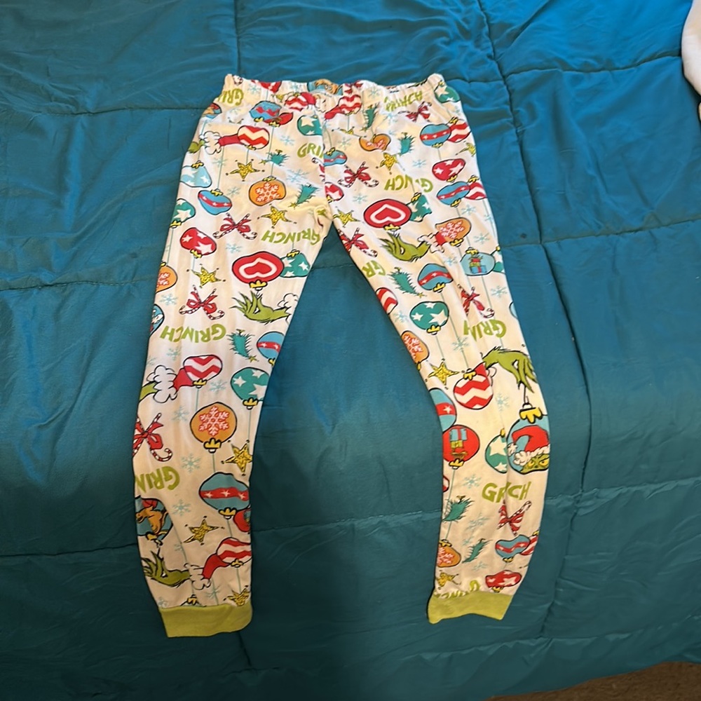 grinch pj pants